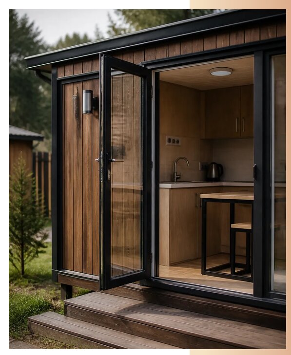 Дачные бытовки с кухней в Заинске по цене от 183042 р. | БытовкаПрофи-Знс